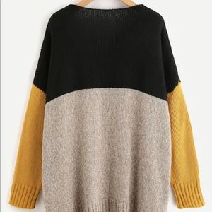 Color Block Sweater
